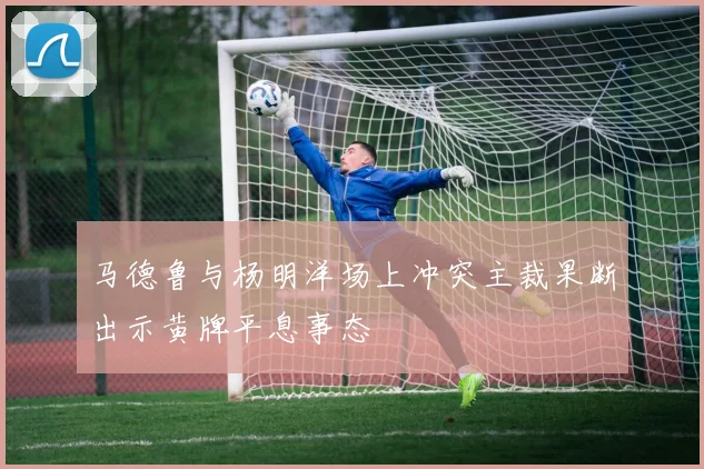 马德鲁与杨明洋场上冲突主裁果断出示黄牌平息事态